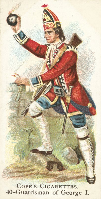 Guardsman, King George III (chromolitho) av English School