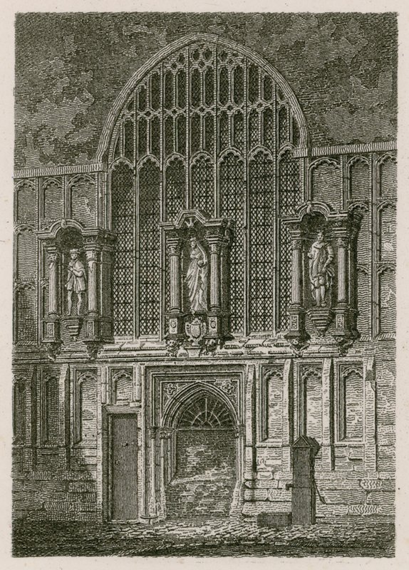 Guildhall Chapel, London av English School