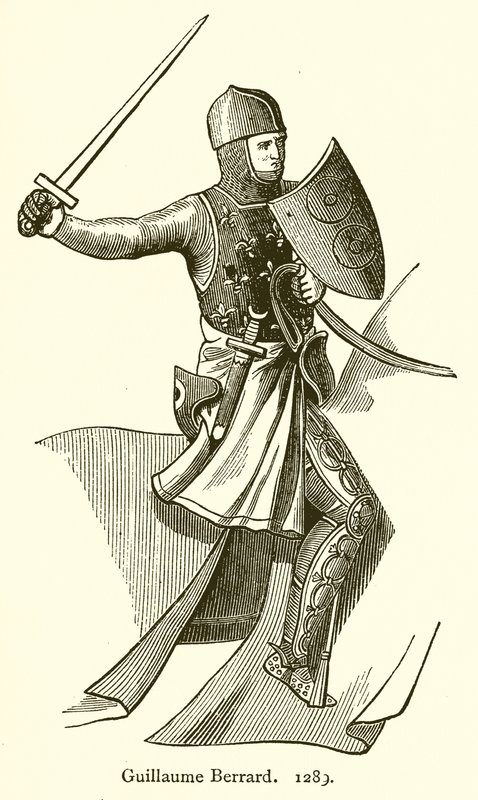 Guillaume Berrard. 1289 av English School