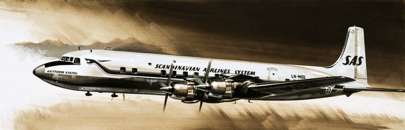 Guttorm Viking, en skandinavisk DC-7C av English School