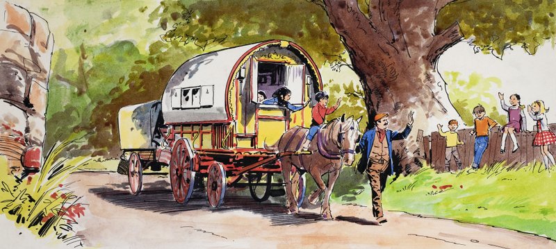 Gypsy Caravan av English School