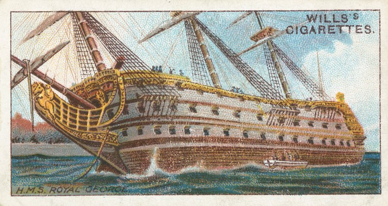 H.M.S. "Royal George" av English School