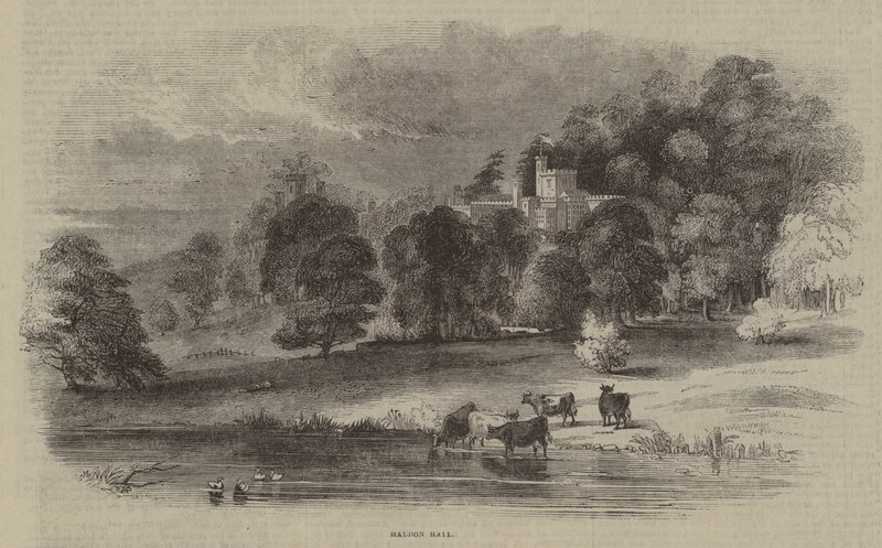 Haddon Hall av English School