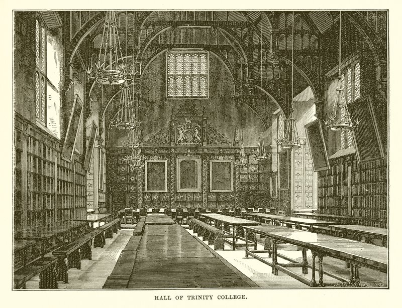 Hall of Trinity College av English School