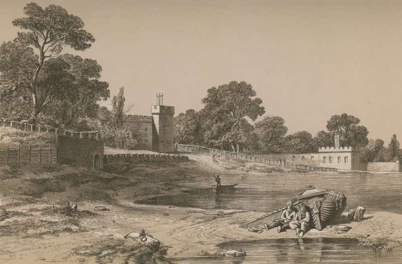Hampton Court av English School