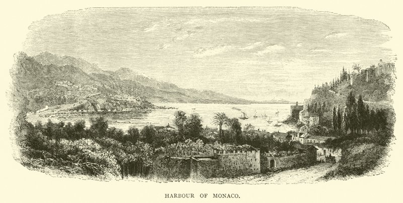 Monacos hamn av English School