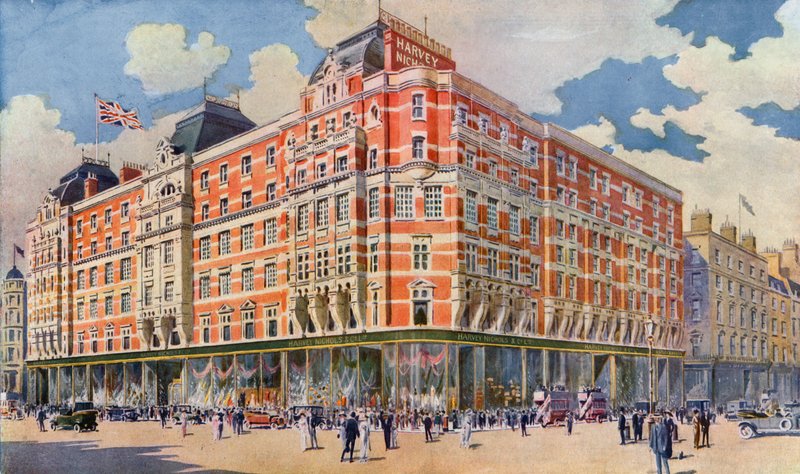 Harvey Nichols i Knightsbridge av English School