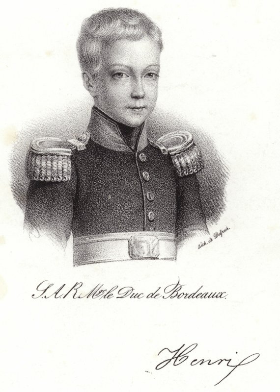 Henri av Artois av English School