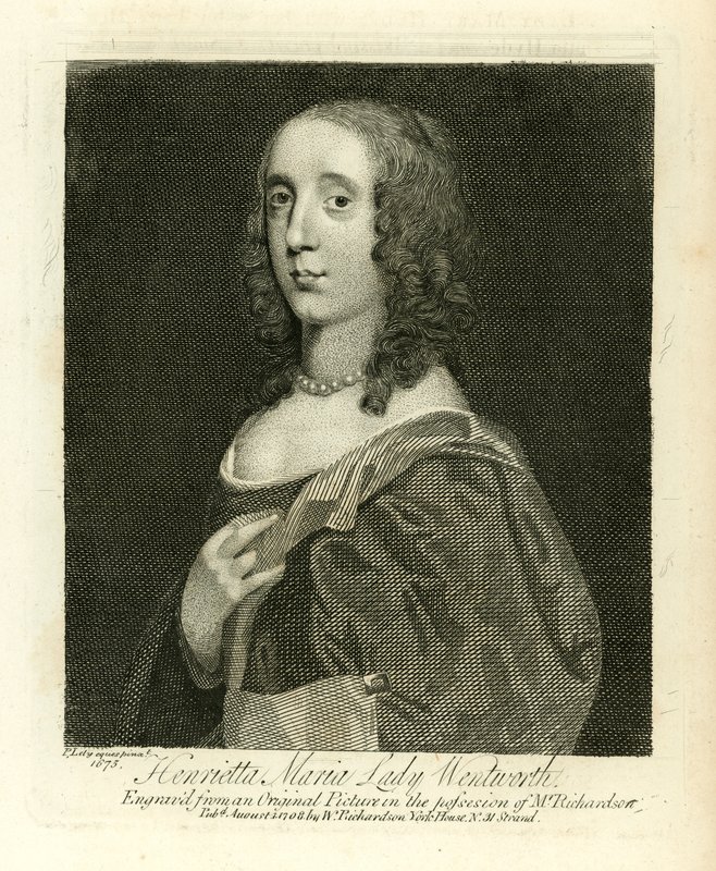 Henrietta Maria, Lady Wentworth av English School