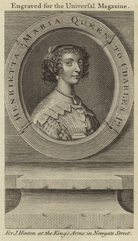 Henrietta Maria, drottning av Karl I av English School