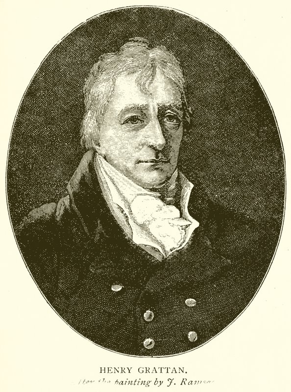 Henry Grattan av English School