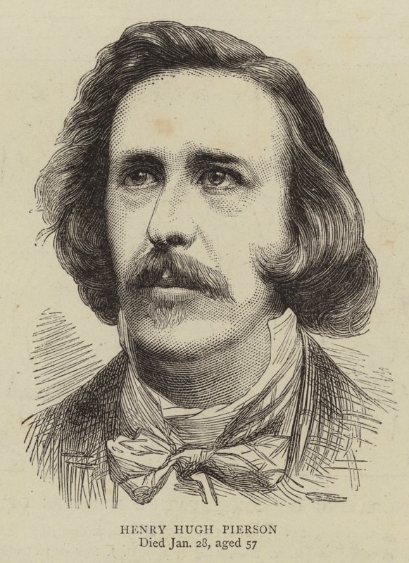 Henry Hugh Pierson (gravyr) av English School