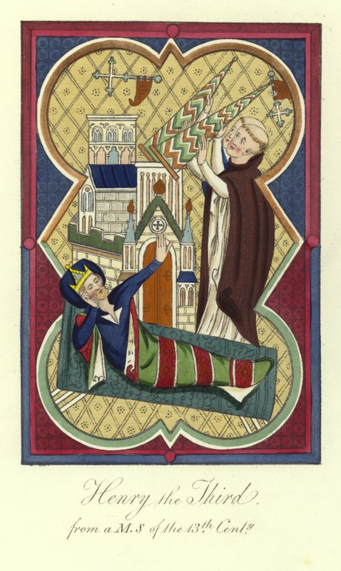 Henrik III, kung av England av English School