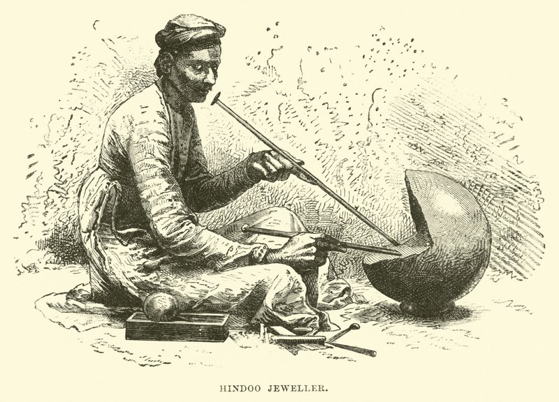 Hindoo juvelerare av English School