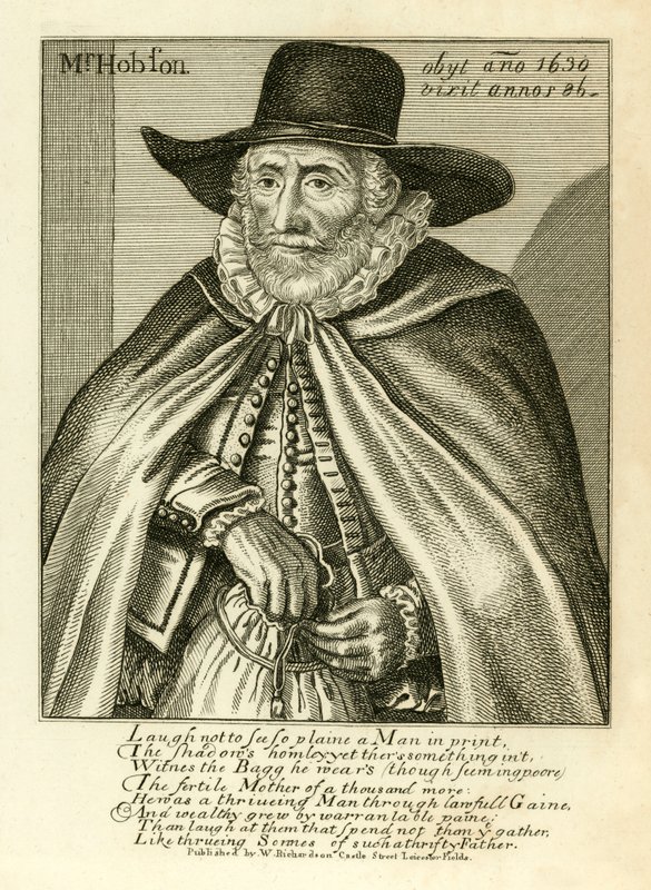 Hobson, bäraren av Cambridge av English School