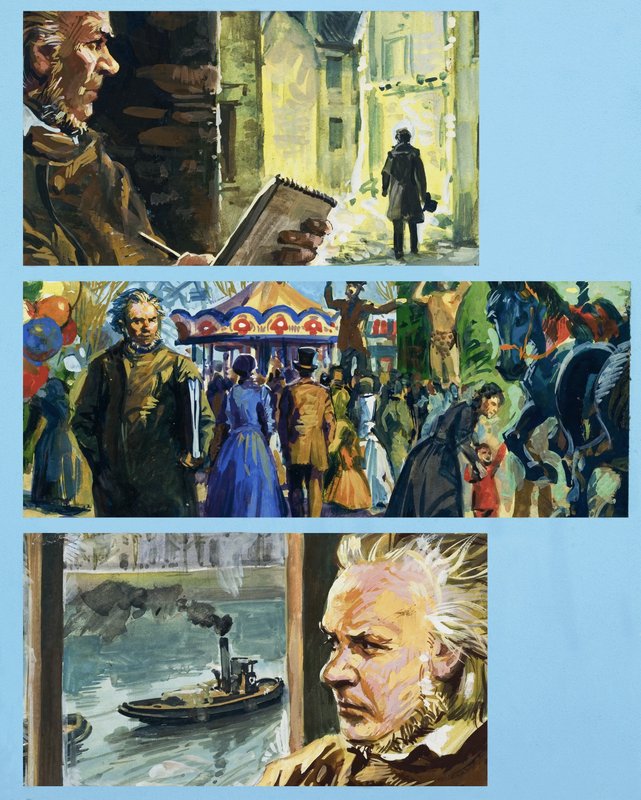 Honoré Daumier av English School