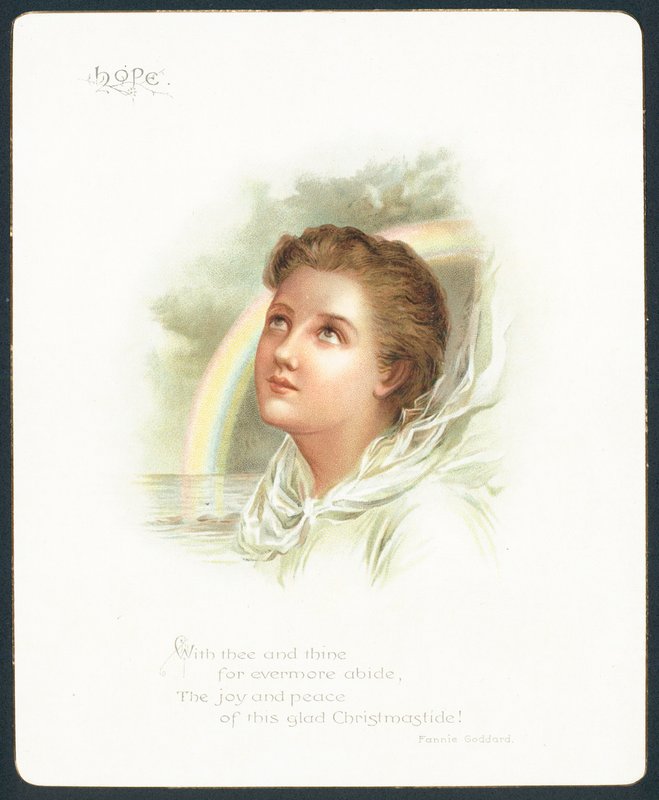 Hope, julkort av English School
