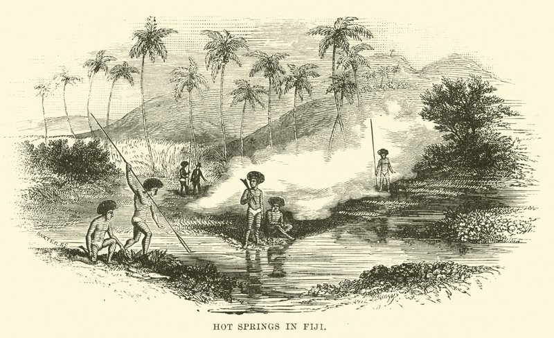 Varma källor i Fiji av English School