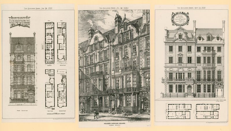 Hus på Cadogan Square av English School