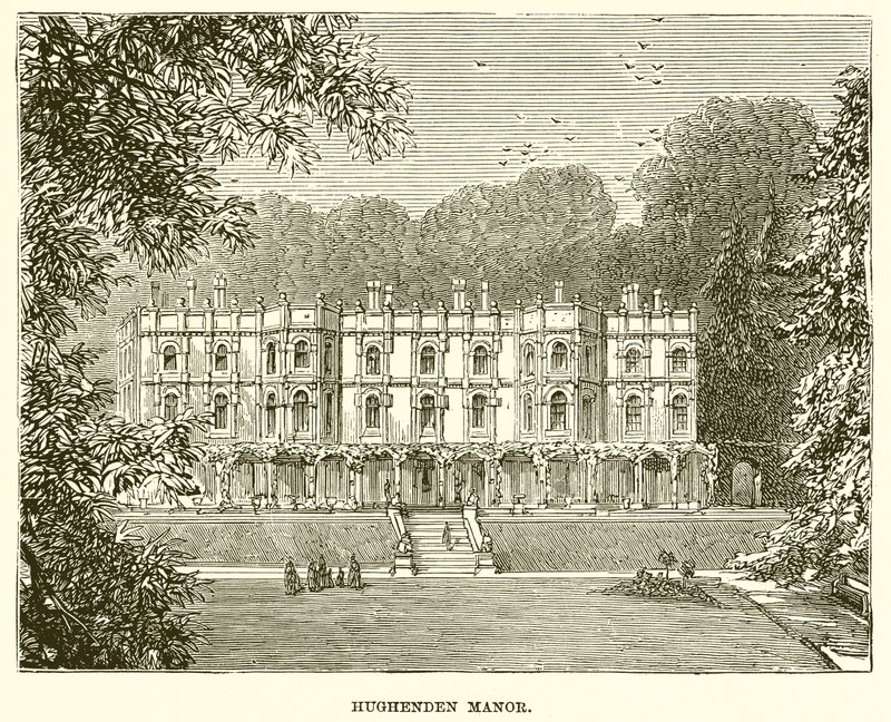 Hughendens herrgård av English School