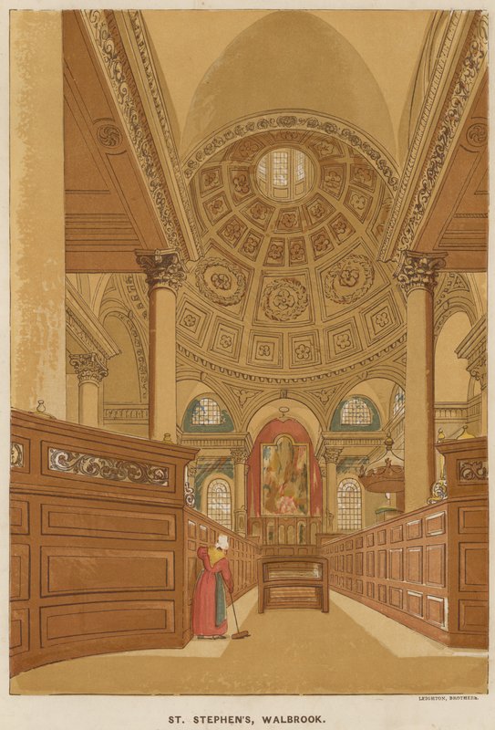 Interiörvy av St Stephens Church av English School