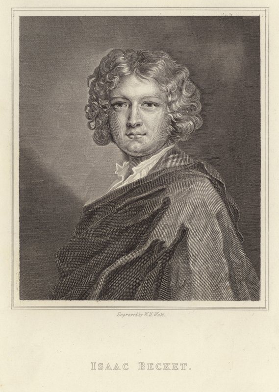 Isaac Beckett - engelsk mezzotintgravör (1653-1719) av English School