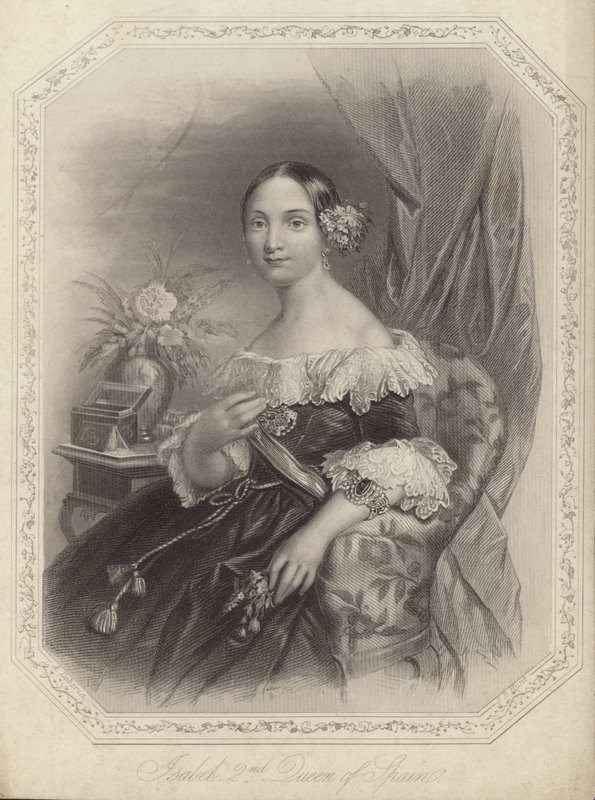 Isabella II av Spanien av English School