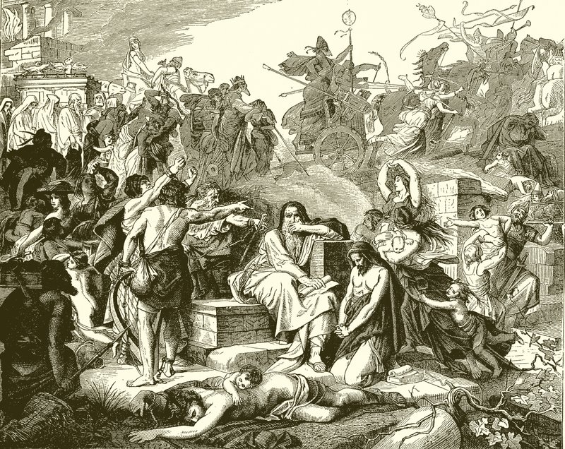 Israel i fångenskap i Babylon av English School