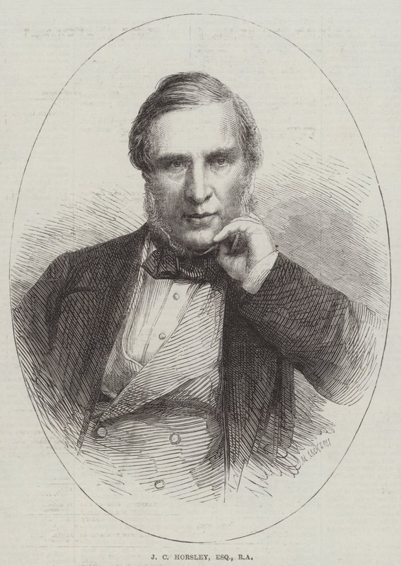 J C Horsley, Esquire, RA (gravyr) av English School