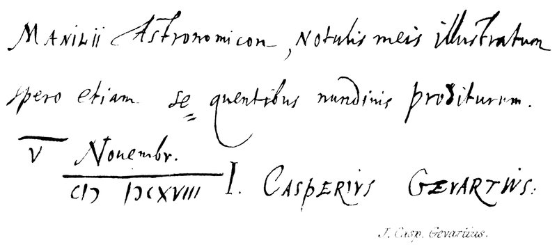 J Casp: Gevartius av English School