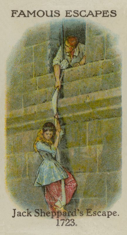 Jack Sheppards Escape, 1723 av English School