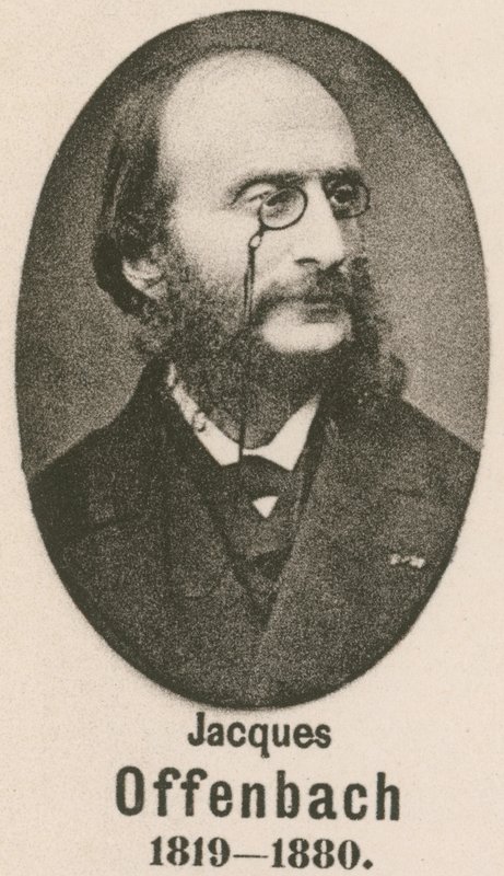 Jacques Offenbach (gravyr) av English School