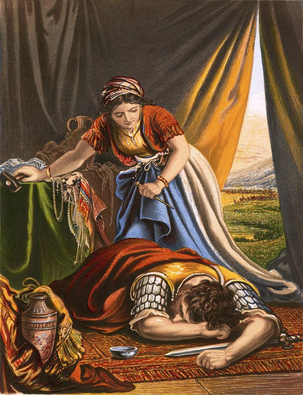 Jael och Sisera av English School