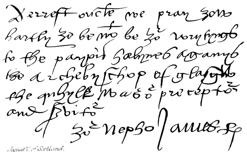 James V från Skottland av English School