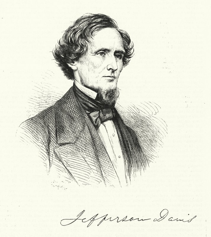 Jefferson Davis (gravyr) av English School