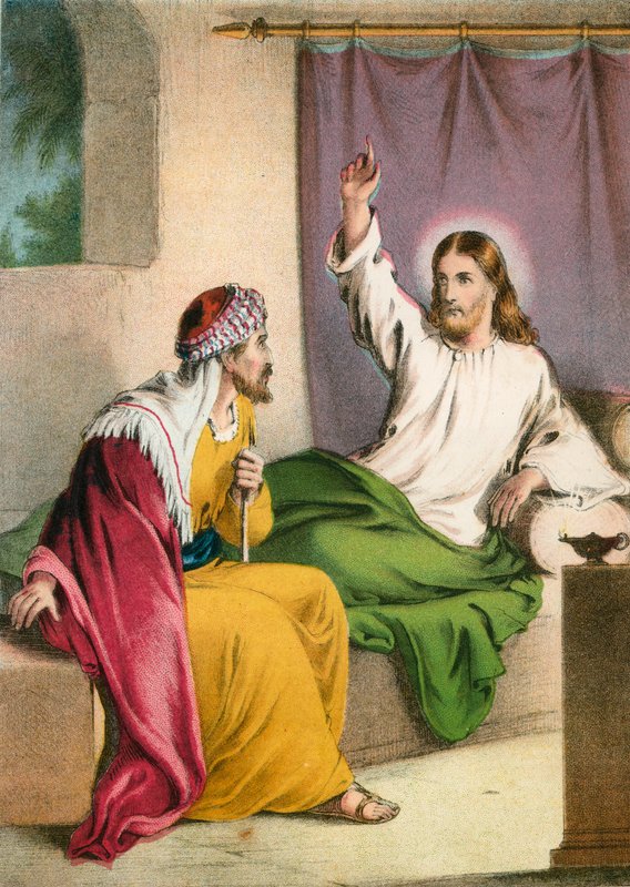Ua Faaolaina Iesu Keriso ma Nikotemo av English School