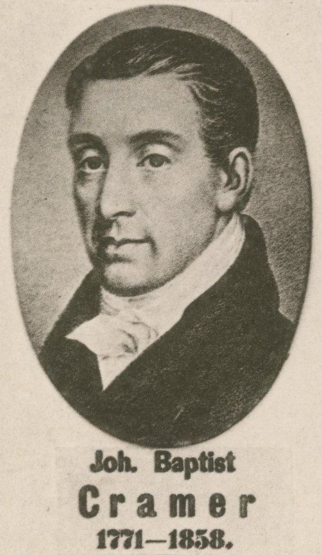 Johann Baptist Cramer (gravyr) av English School