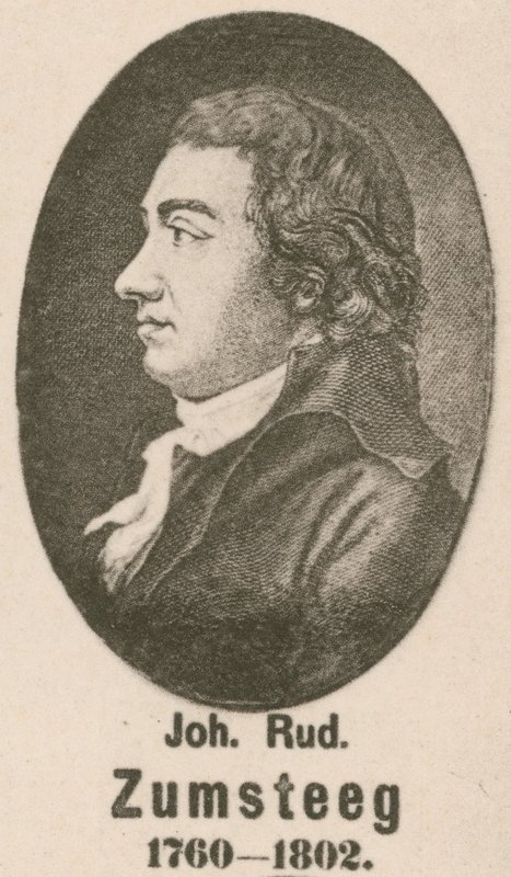 Johann Rudolf Zumsteeg (gravyr) av English School