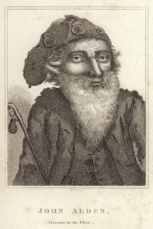 John Alder, fånge i flottan av English School
