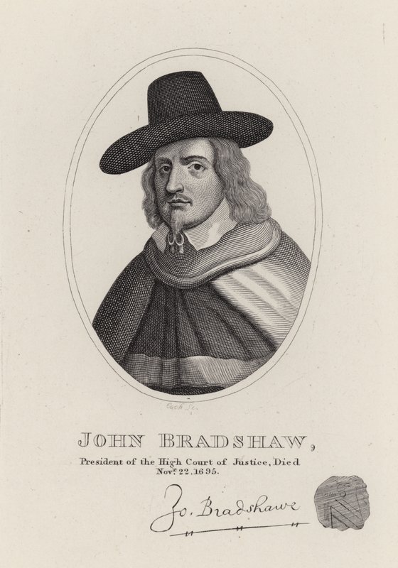 John Bradshaw (gravyr) av English School