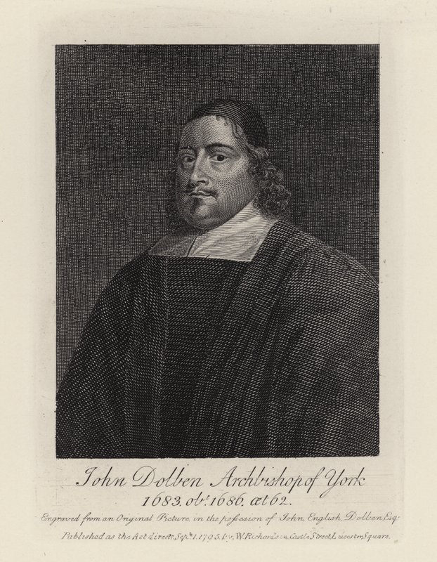 John Dolben (gravyr) av English School