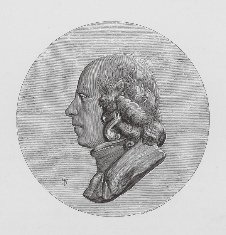 John Flaxman (gravyr) av English School