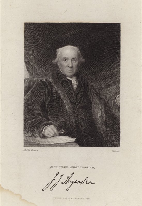 John Julius Angerstein av English School