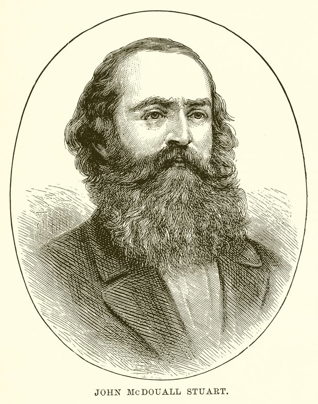 John McDouall Stuart av English School