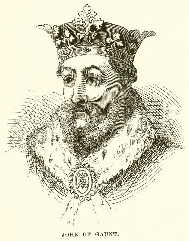 John av Gaunt av English School