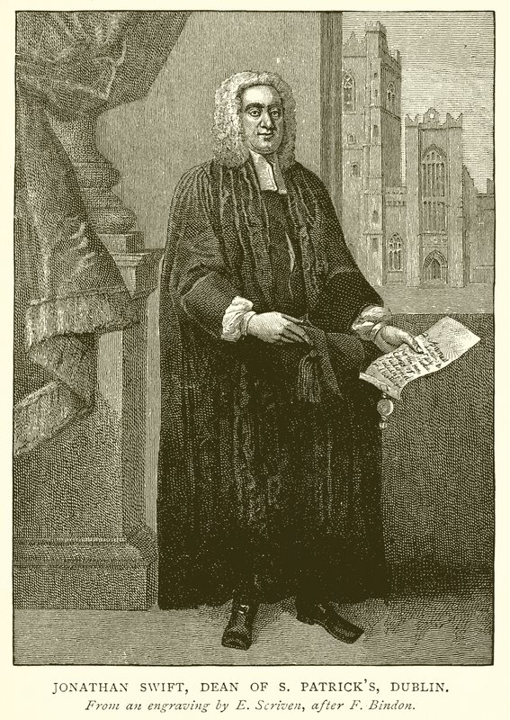 Jonathan Swift, dekanus vid ST. Patrick