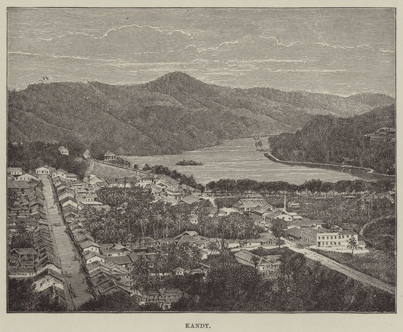 Kandy (gravyr) av English School