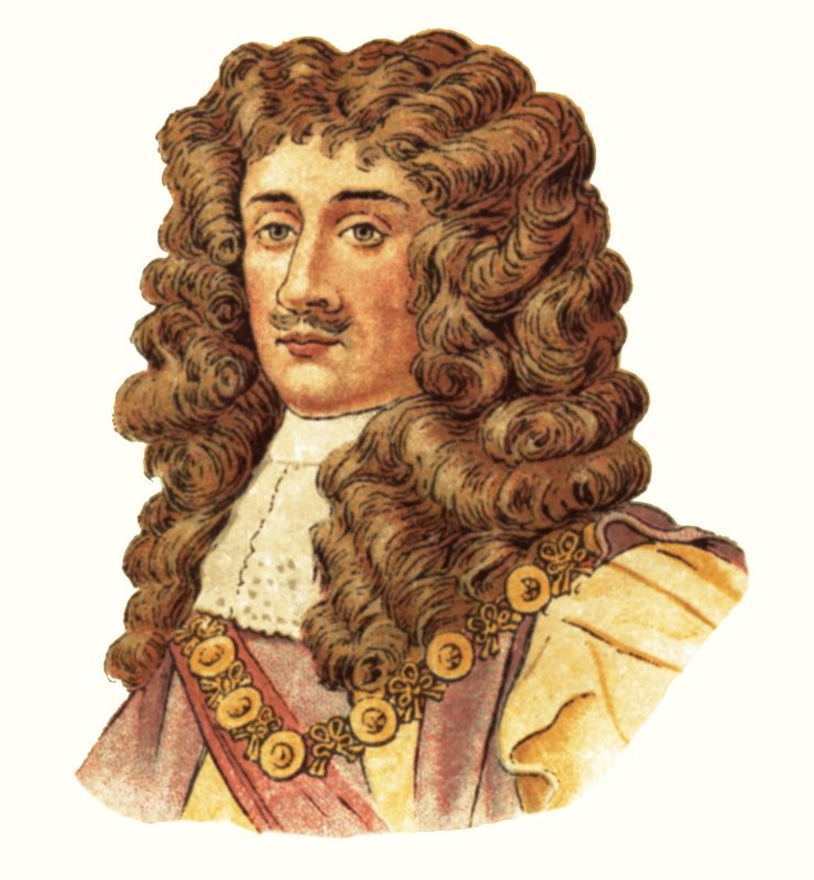 Kong Charles II svenske av English School