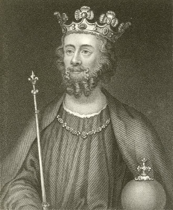 Kung Edvard II av English School