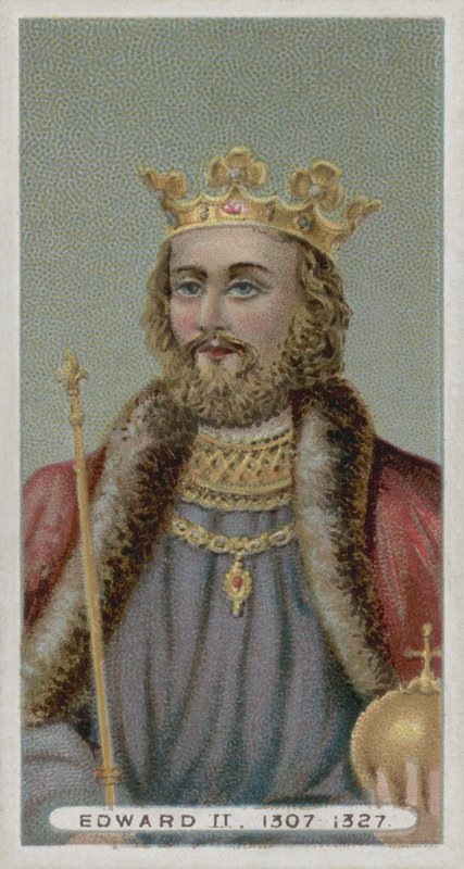 Kung Edvard II av English School